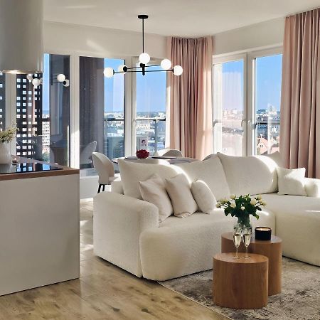 Urban Apartments Luxury Skyline Sokolska Towers 30A, 2 Free Garages, Gym & Sauna, Self Check-In Katowice Eksteriør bilde