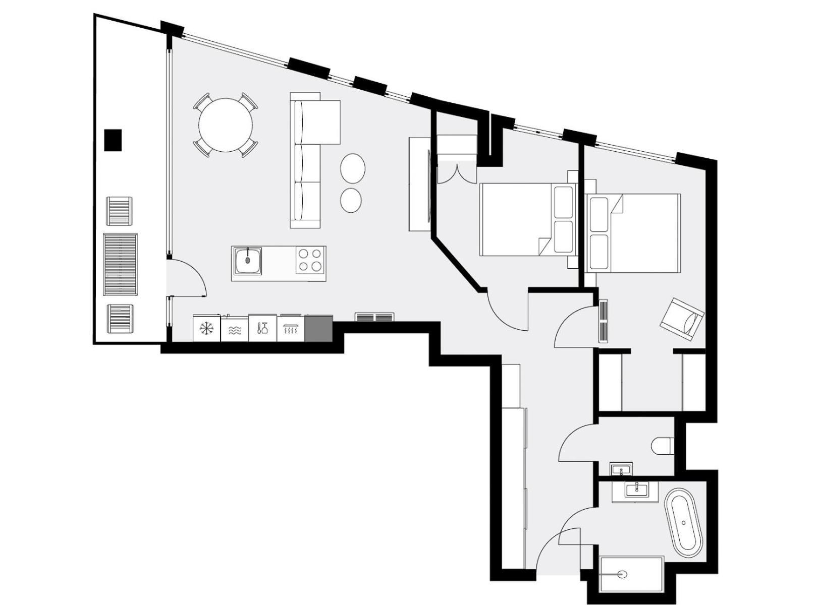 Urban Apartments Luxury Skyline Sokolska Towers 30A, 2 Free Garages, Gym & Sauna, Self Check-In Katowice Eksteriør bilde