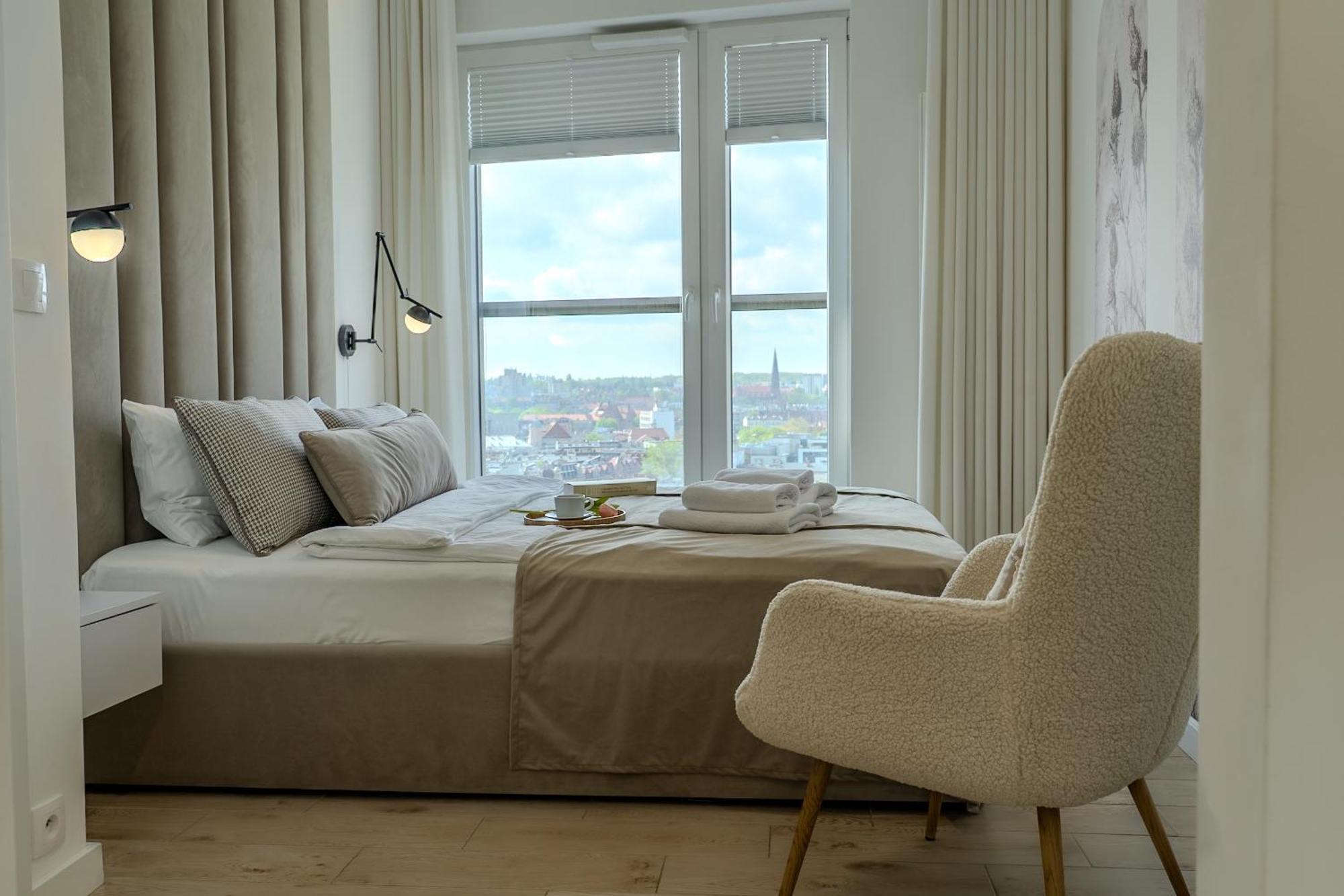 Urban Apartments Luxury Skyline Sokolska Towers 30A, 2 Free Garages, Gym & Sauna, Self Check-In Katowice Eksteriør bilde